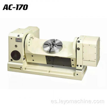 Diámetro 170 mm 5 eje CNC Tabla rotativa